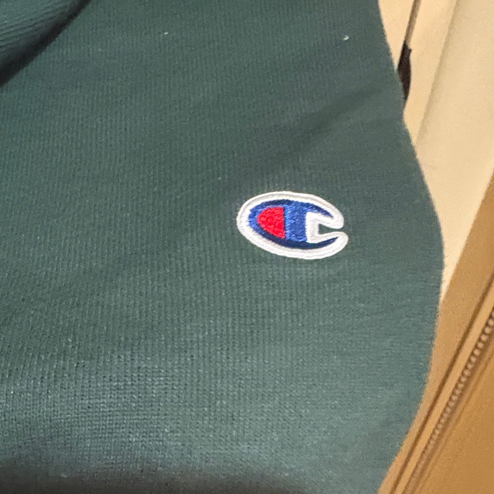 Champion Dark Green Tulane Green Wave Sweatshirt - Picture 4 of 4